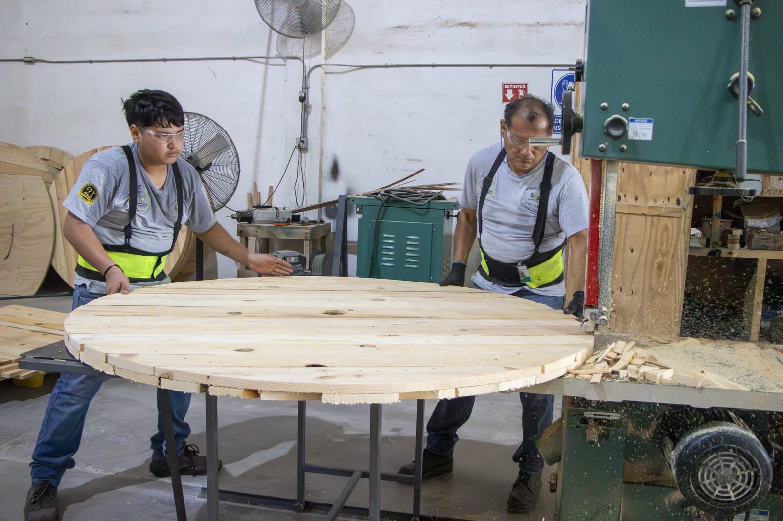 Fabricación de carretes Proterey